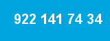 922 141 74 34 922 141 74 34